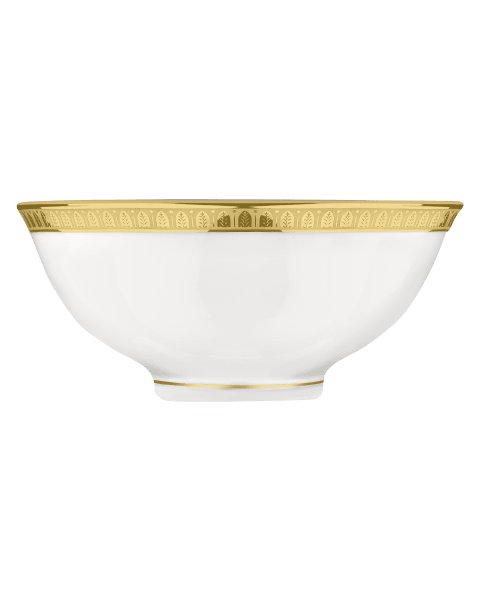 Chinese Soup Bowl Gold Finition