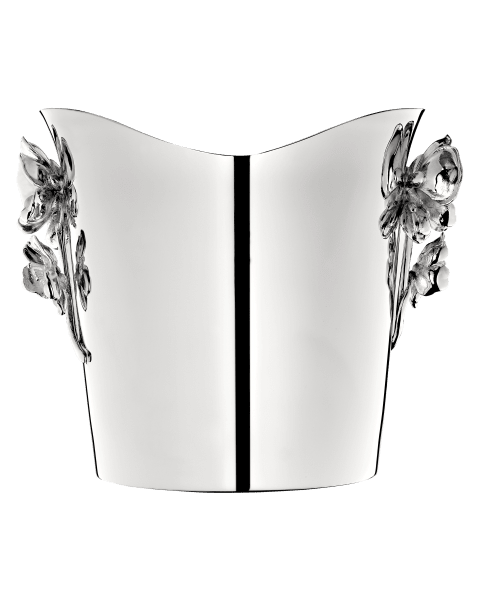 Champagne bucket Anemone  Silver plated