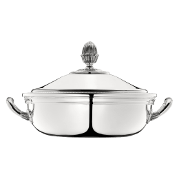 Vegetable dishe with lid Malmaison  Silver plated