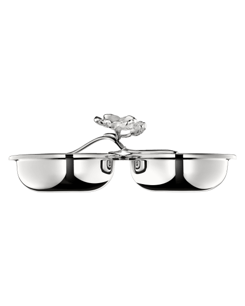Two Part Server Anemone  Silver plated