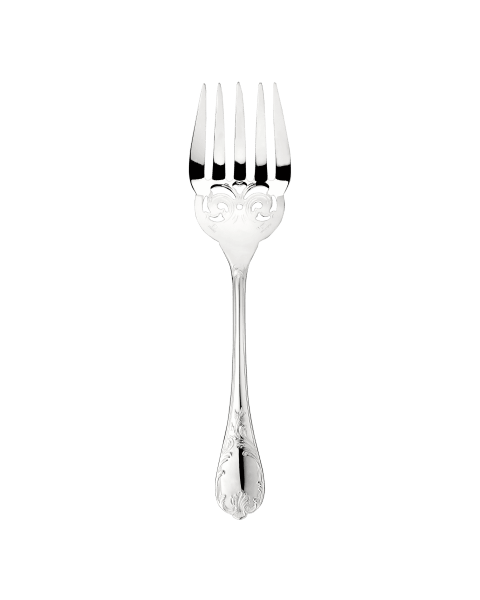 Fish serving fork Marly  Silver plated