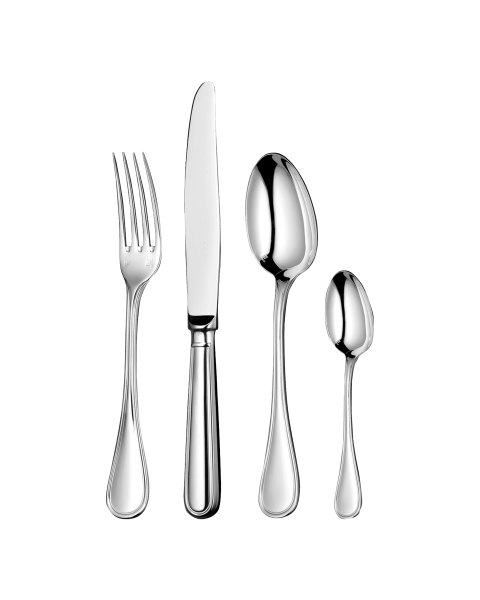 Flatware set for 6 people (24 pieces) Albi  Sterling silver
