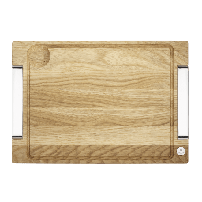 Cutting board Size L Royal chef Silver plated