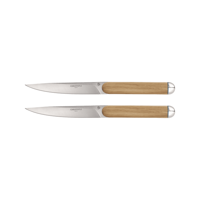 Set of 2 knives Royal chef Silver plated
