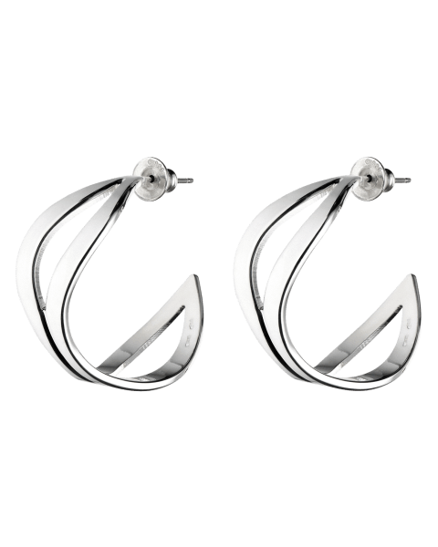 Sterling Silver Small Hoop Earrings 