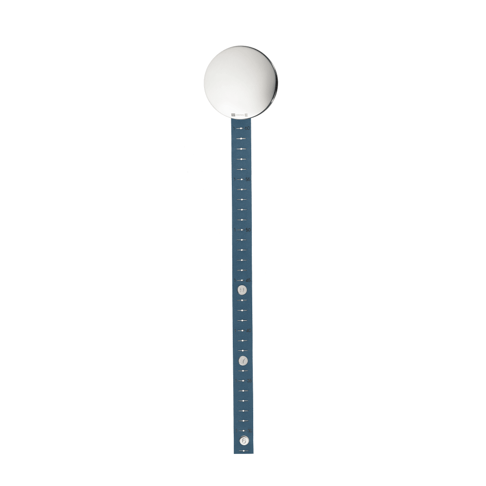 Silver plated measuring rod with veal Italian leather Creative - Christofle
