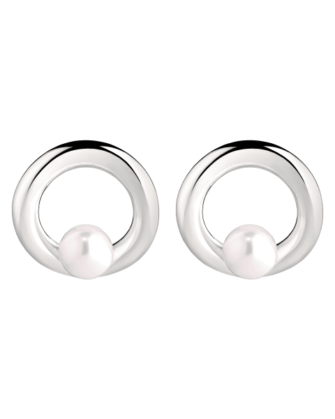 Earrings Idole de Christofle Perles Sterling silver