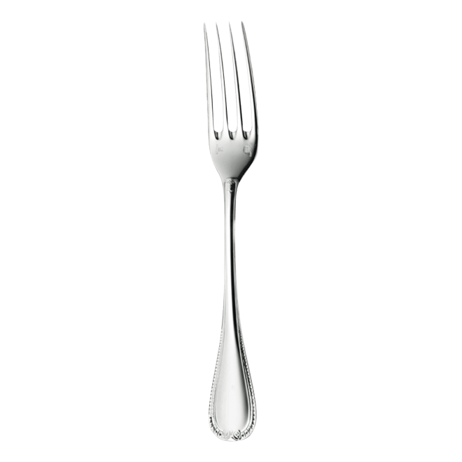 Standard dinner fork Malmaison  Silver plated