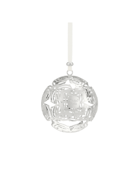 Silver-plated Christmas Ball 2022