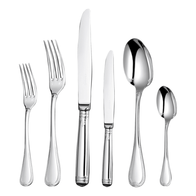 Flatware set for 6 people (36 pieces) Malmaison  Silver plat
