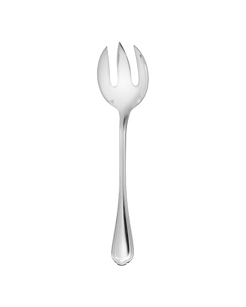 Salad serving fork Spatours  Silver plated