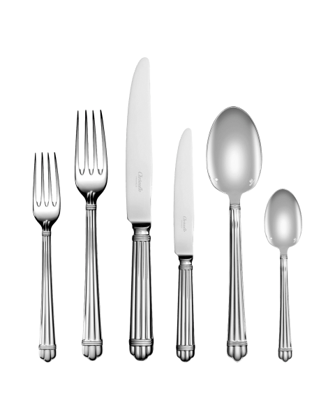 Flatware set for 6 people (36 pieces) Aria  Silver plated