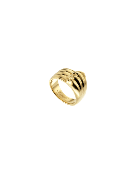 Sterling-Silver Gilded 24 carats Bangle Ring 