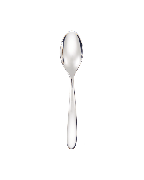Silver-plated broth spoon MOOD