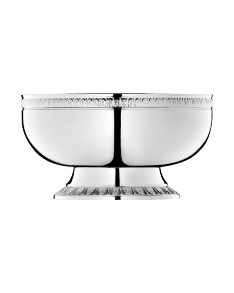 Bowl on stand Malmaison  Silver plated