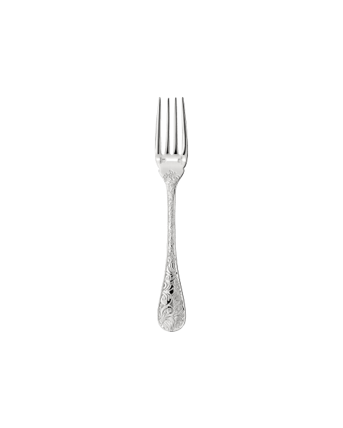 Fish fork Jardin d'Eden  Silver plated