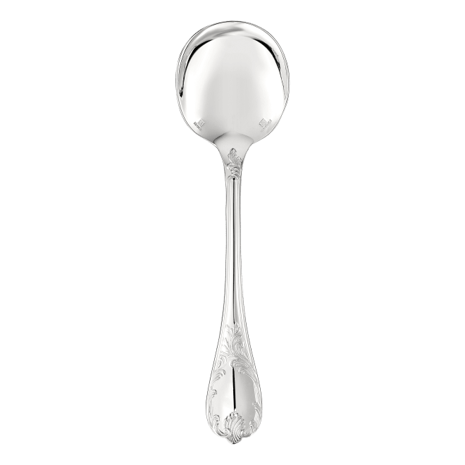 Cream soup spoon Marly  Silver plated