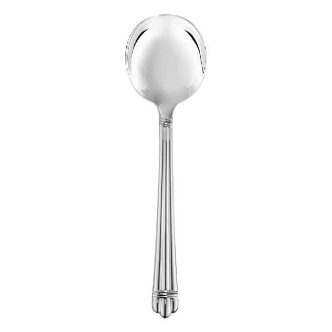 Cream soup spoon Aria  Silver plated