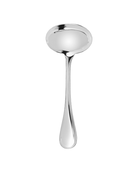 Gravy ladle Perles  Silver plated