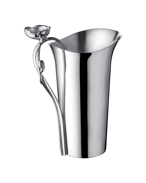 Water pitcher Anemone  Silver plated