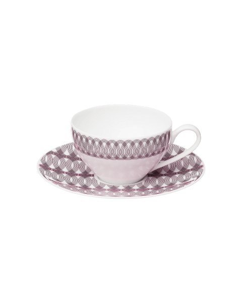 Tea cup and saucers Mood Nomade Porcelain